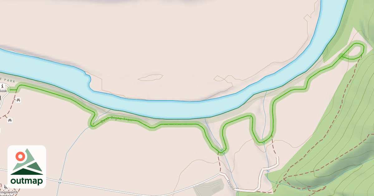 Map of Bass Bight Trail