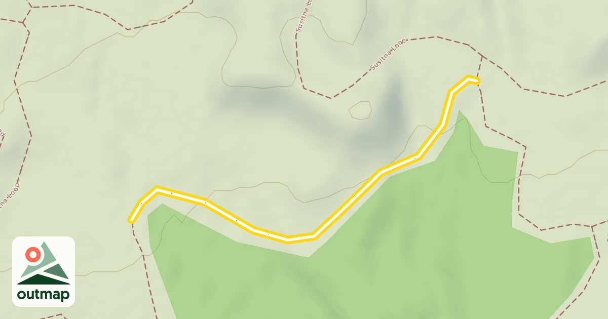 Map of Susitna Loop