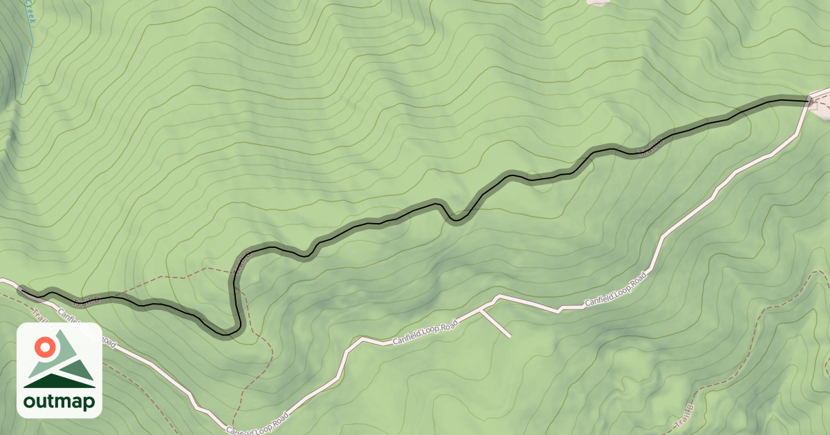 Map of Trail D