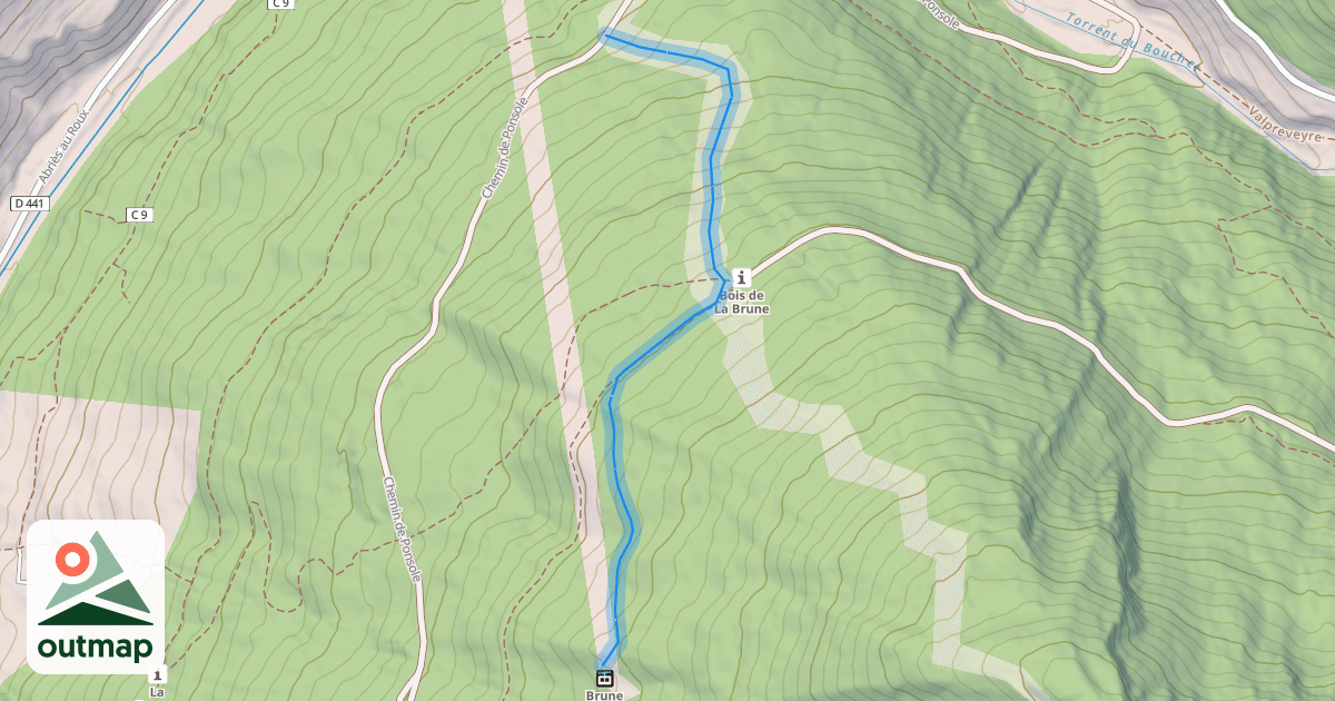 Map of Rousine