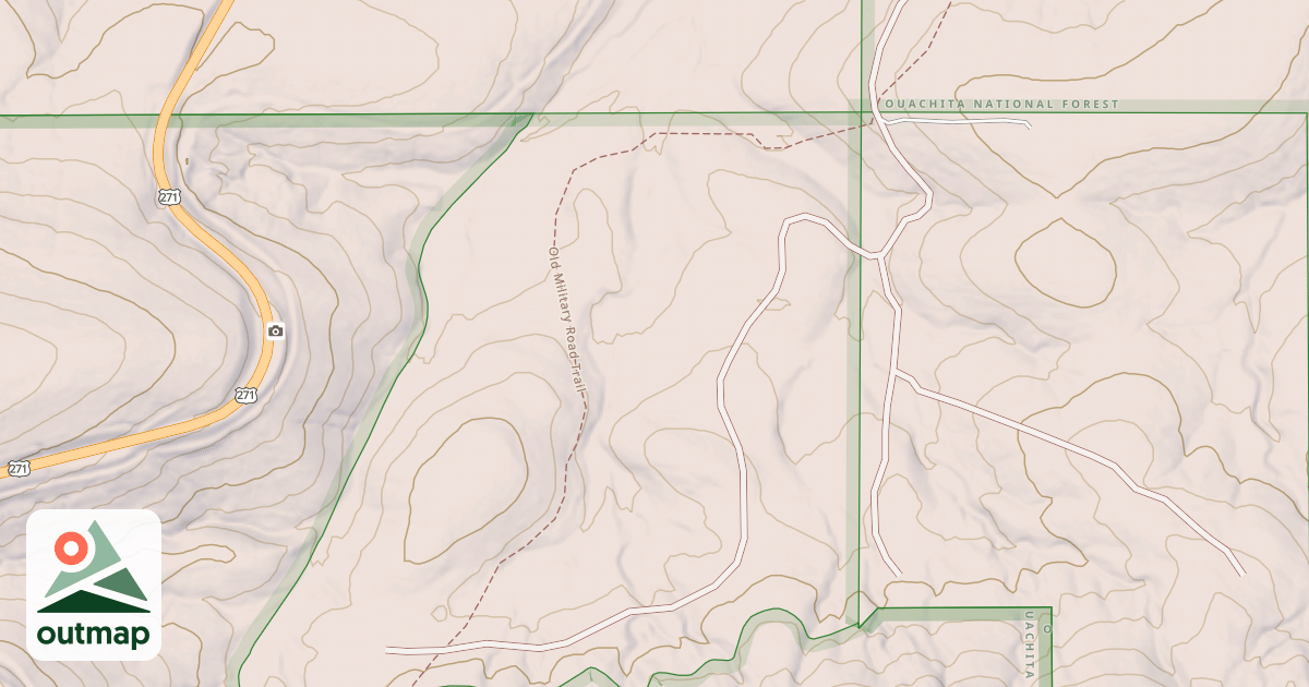 Map of BOARDSTAND FLAT