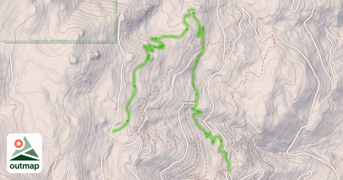 Map of Pura Vida