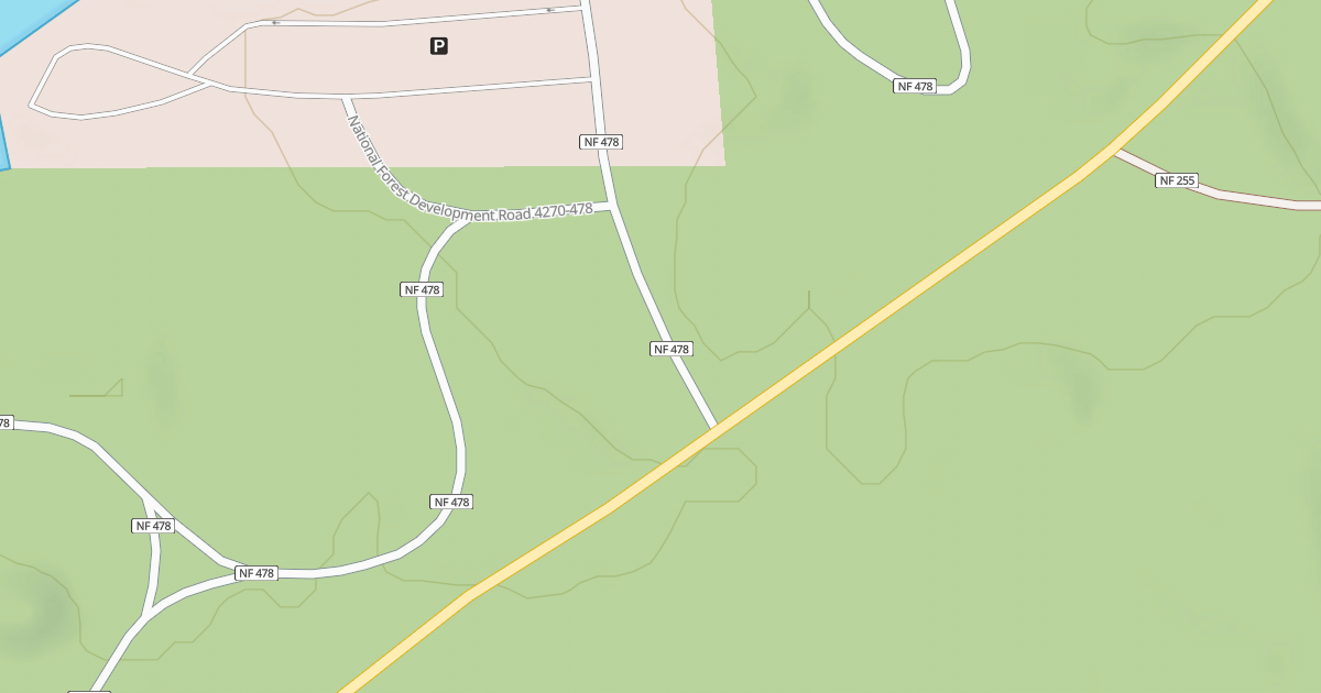 Map preview of CRANE PRAIRIE C.G