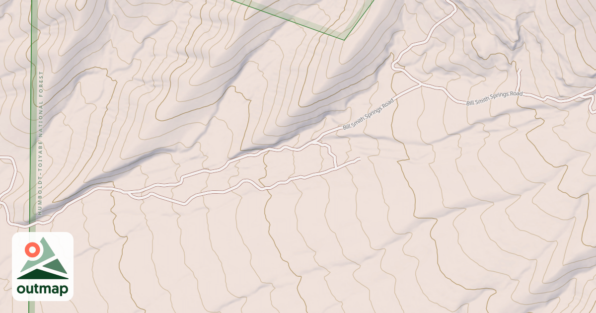 Map of BILL SMITH SPRINGS ROAD