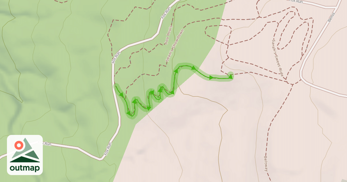Map of Kevin's Klimb