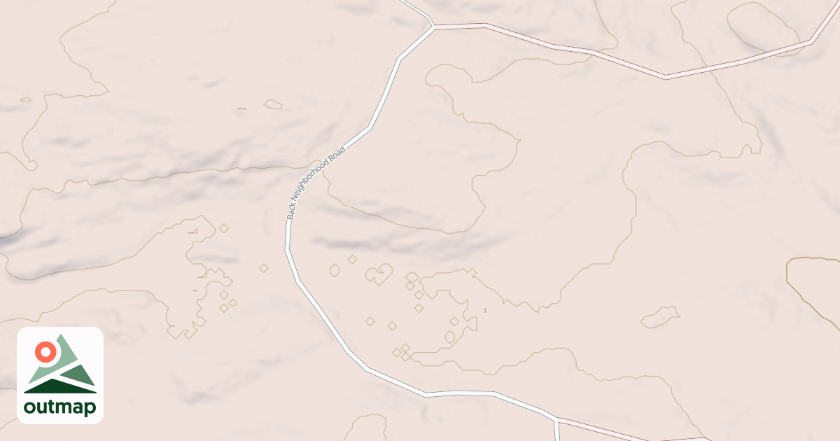 Map of Back Neighborhood