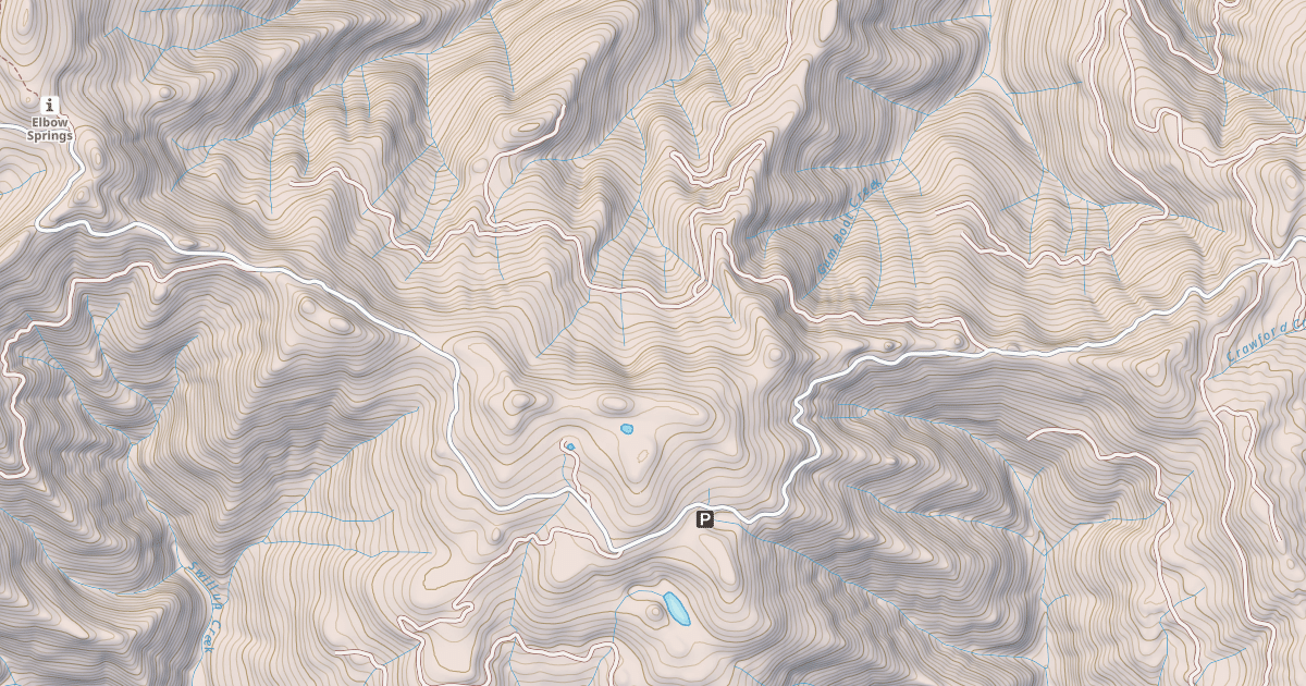 Map preview of BEAR PEAK