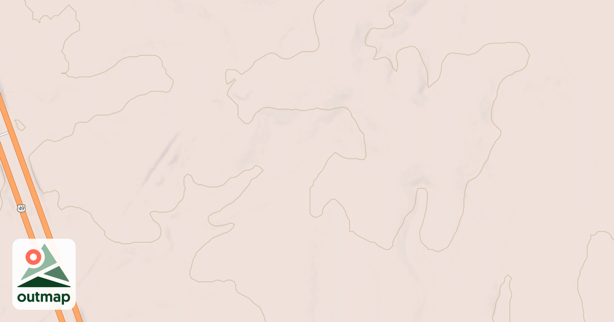 Map of USFS Motor Vehicle Use Map Roads {90B390B5-7788-4B53-A3BE-539E374675B1}