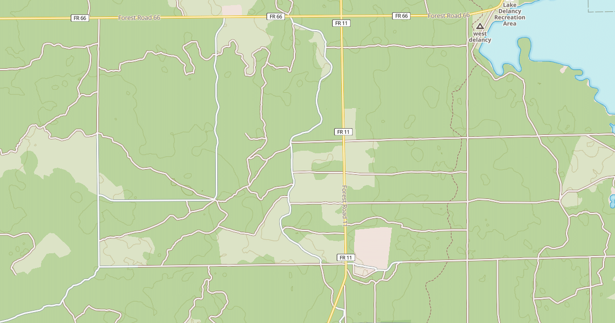 Map preview of USFS Motor Vehicle Use Map Roads {0B454CD6-B266-4DF9-9A74-2F81BD32DAE7}