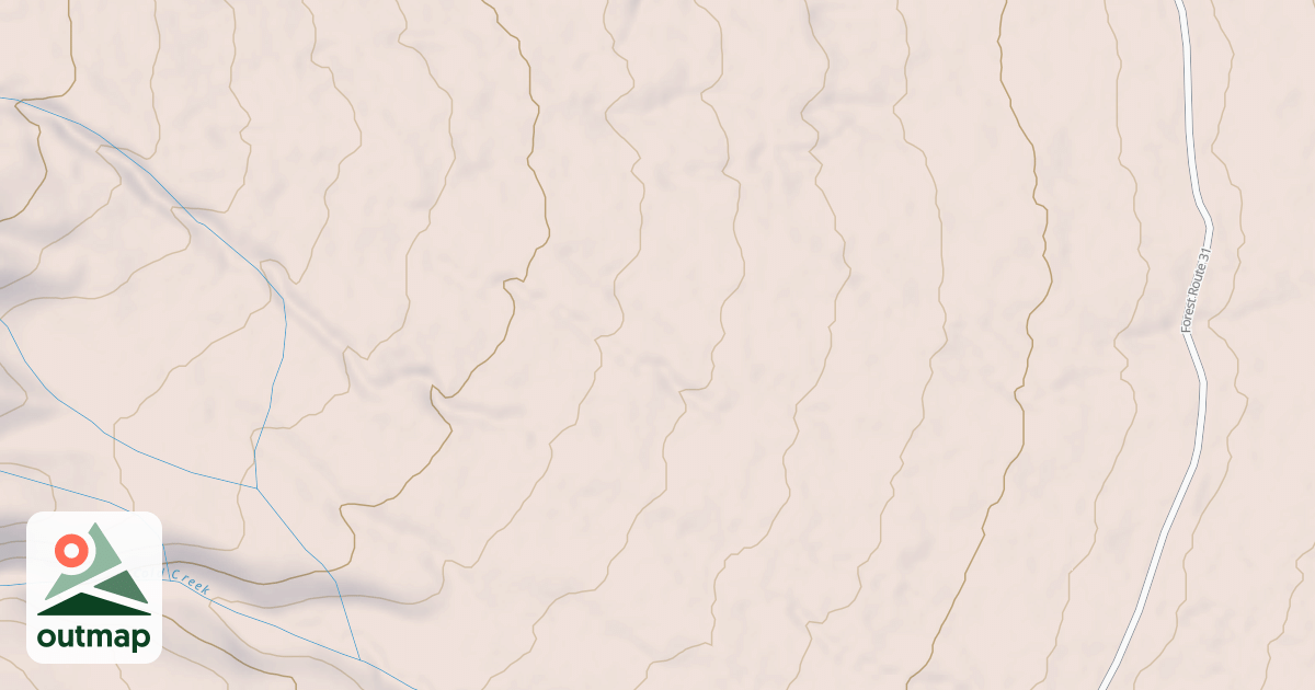Map of ASH CR FALLS