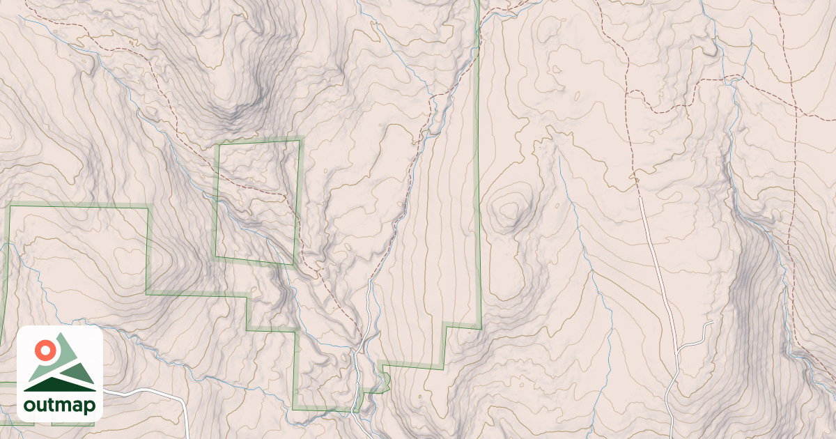 Map of Stamford Pond