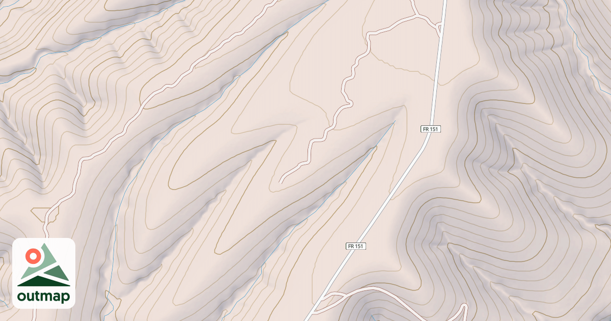 Map of 4080 W