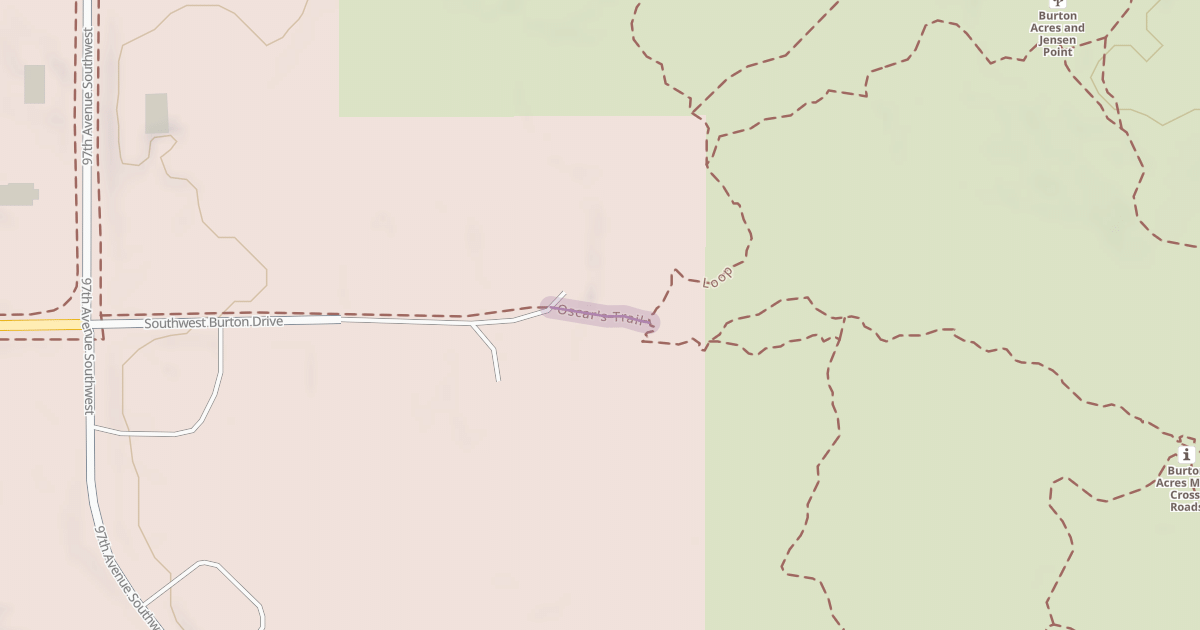 Map preview of Oscar's Trail