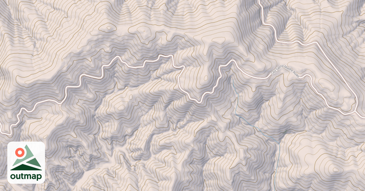 Map of OLD SIERRA OHV