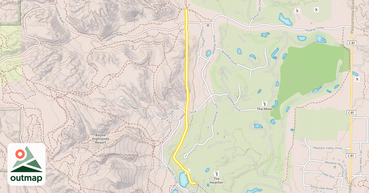 Map of Wester Ross