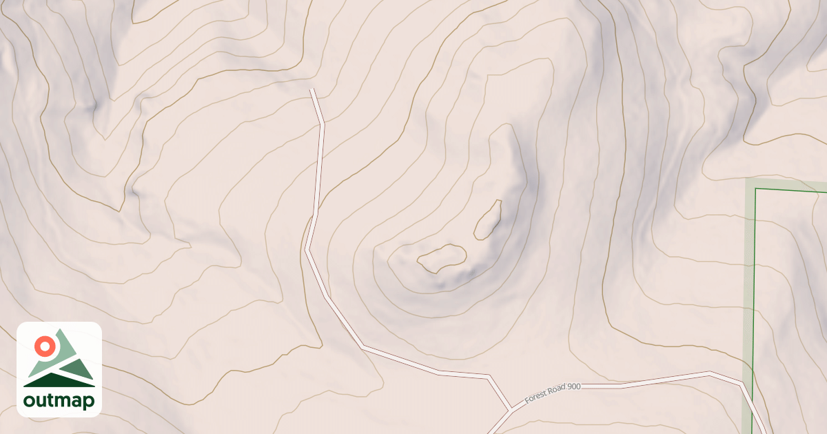Map of USFS Motor Vehicle Use Map Roads {FC85646A-4FB4-45E6-9EF6-4EBCDE509070}