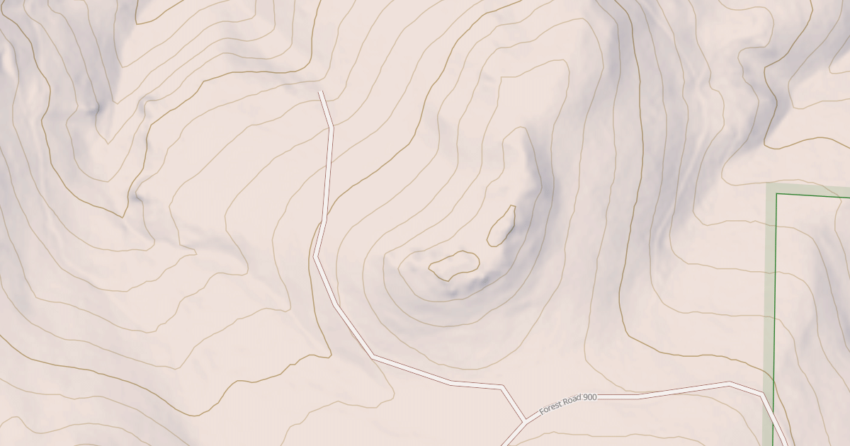 Map preview of USFS Motor Vehicle Use Map Roads {FC85646A-4FB4-45E6-9EF6-4EBCDE509070}