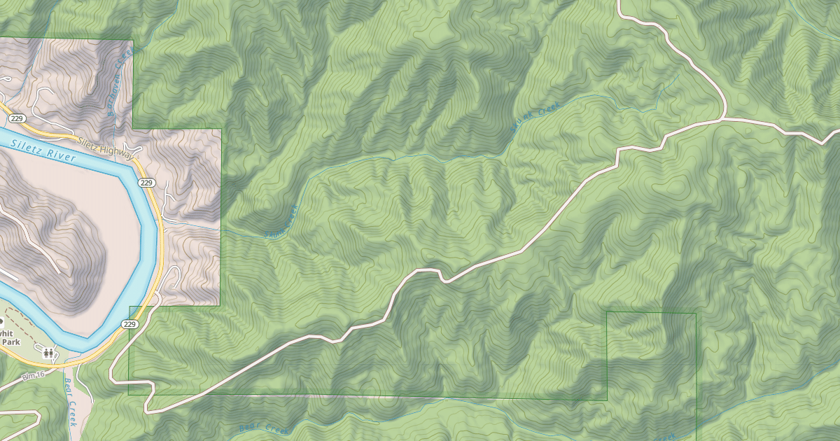 Map preview of SKUNK RIDGE