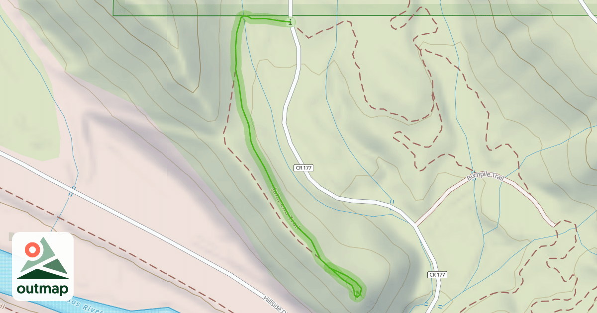 Map of Jalapeno Trail