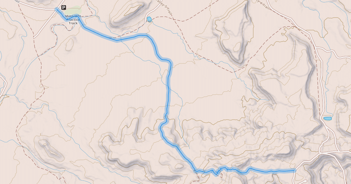 Map preview of Rabbit Valley 4 Trail