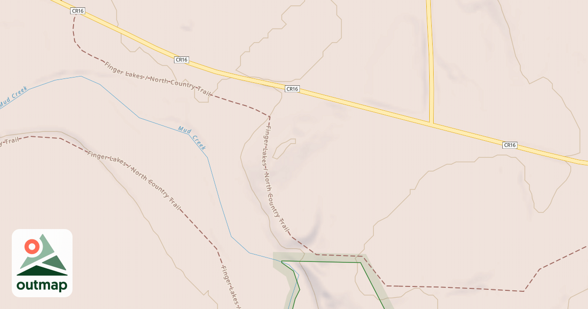 Map of Kris' Trail