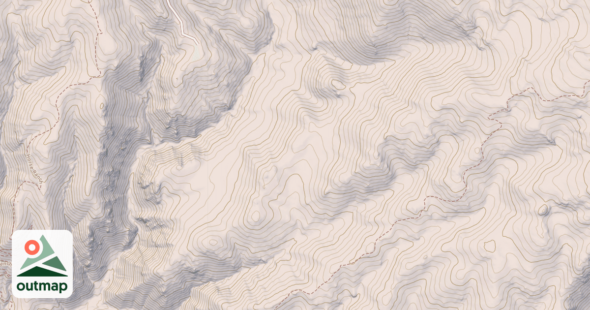 Map of Pole Creek Spur