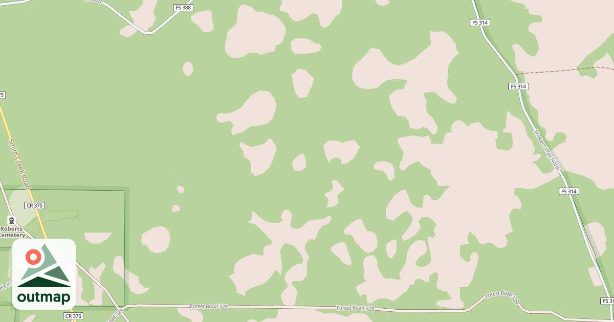 Map of USFS Motor Vehicle Use Map Roads {D3BFE188-B500-4ACB-B10A-66BDCA3EF82E}