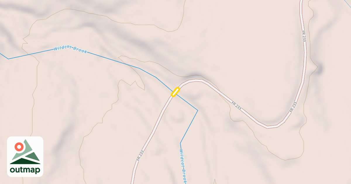 Map of FR 233