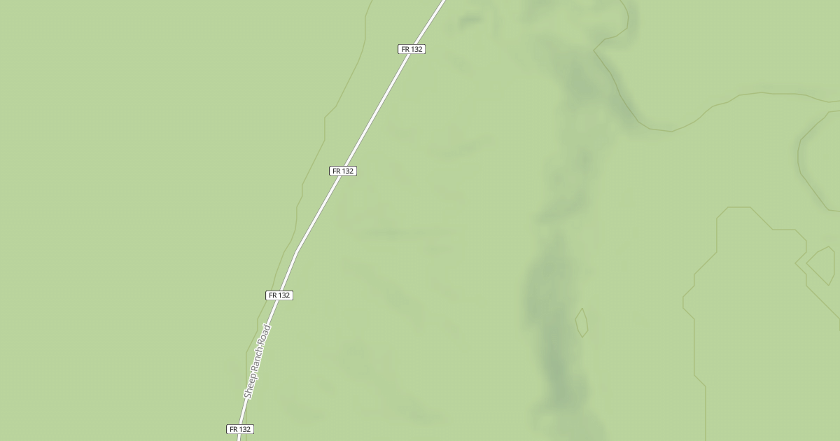 Map preview of FR 1607