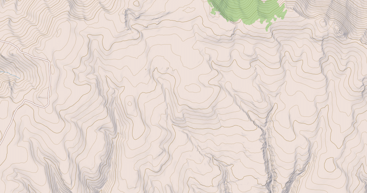 Map preview of ODELL MOUNTAIN