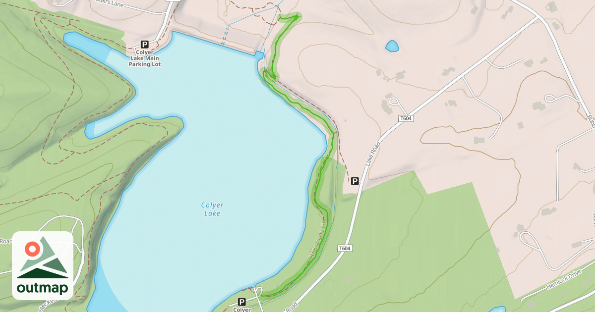 Map of Hobie's Trail