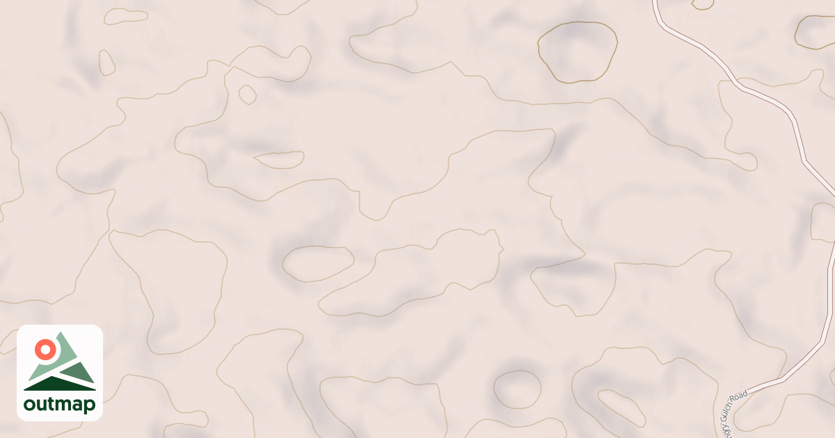 Map of HUNGRY GULCH SPUR F