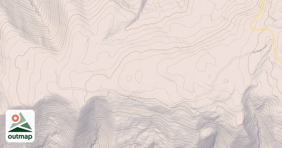 Map of BIG RIDGE