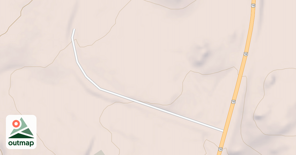 Map of SOUTH FORK POWERLINE