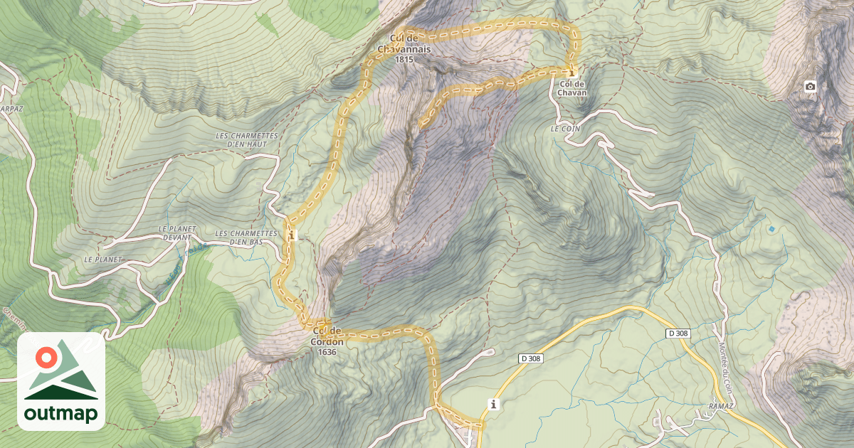 Map of Haute Pointe — Sommand