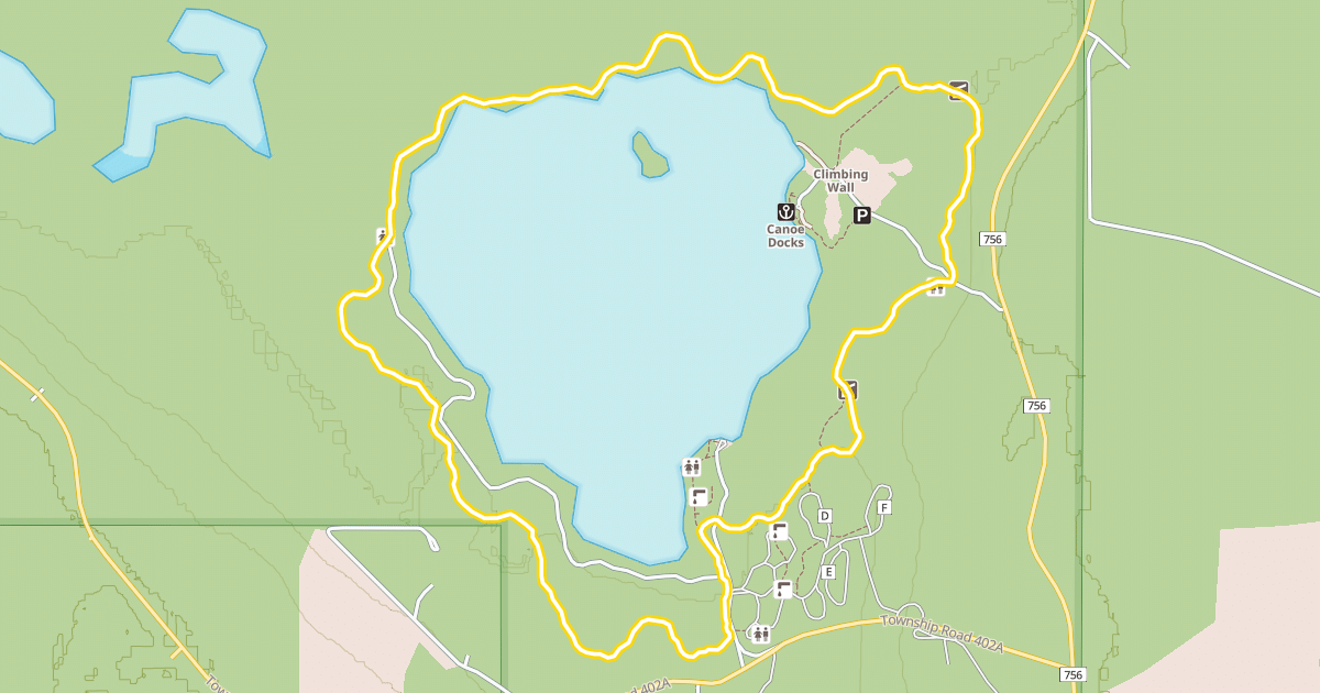 Map preview of Amerada Trail