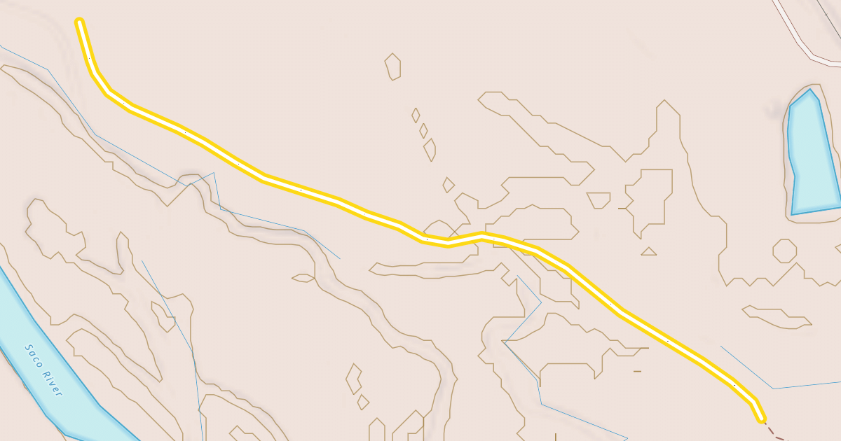 Map preview of Intervale Trail - South