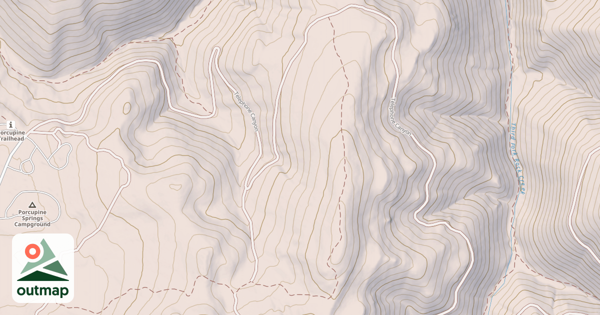 Map of Porcupine East