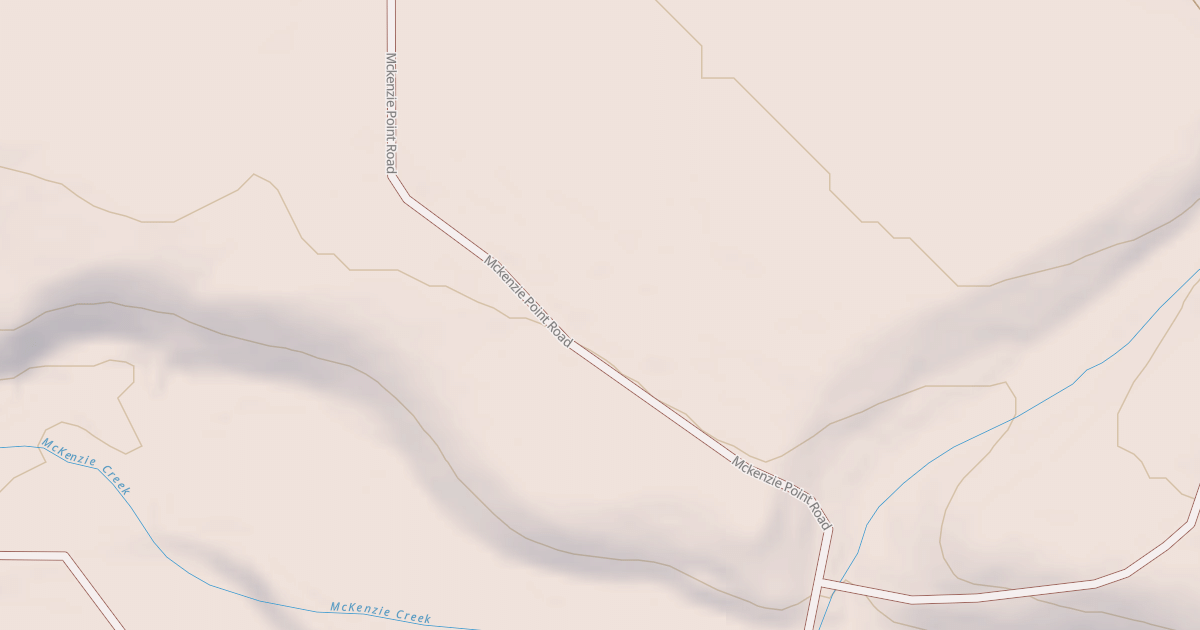 Map preview of MCKENZIE POINT