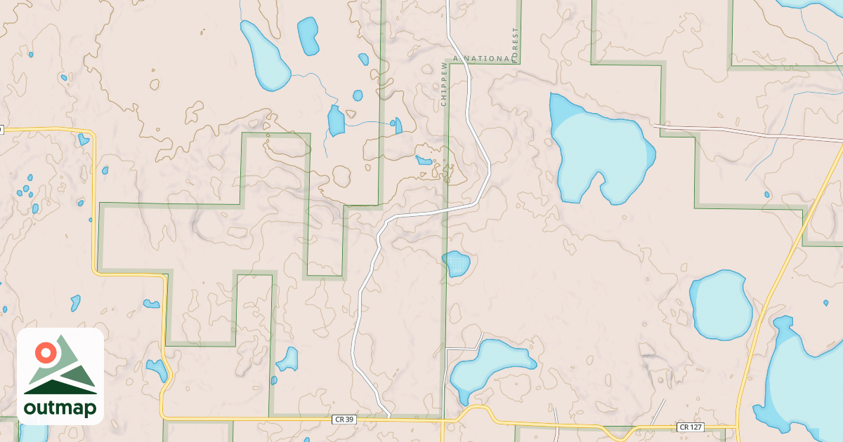 Map of HEADQUARTERS DRIVE NORTHEAST