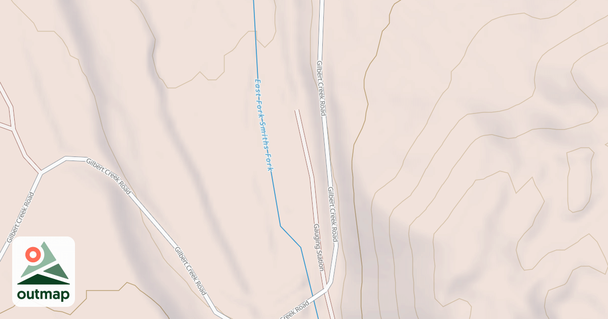 Map of GAUGING STATION