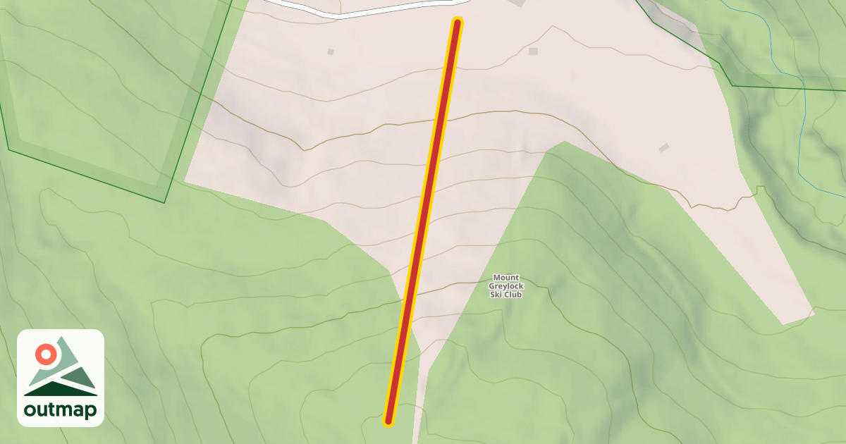 Map of Rope Tow 1