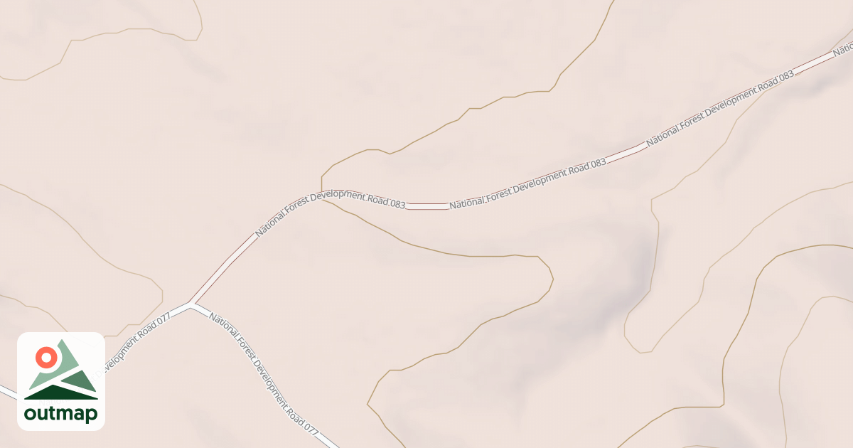 Map of SOUTH FORK BEAR CREEK