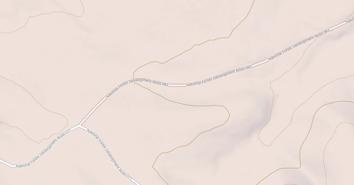 Map preview of SOUTH FORK BEAR CREEK