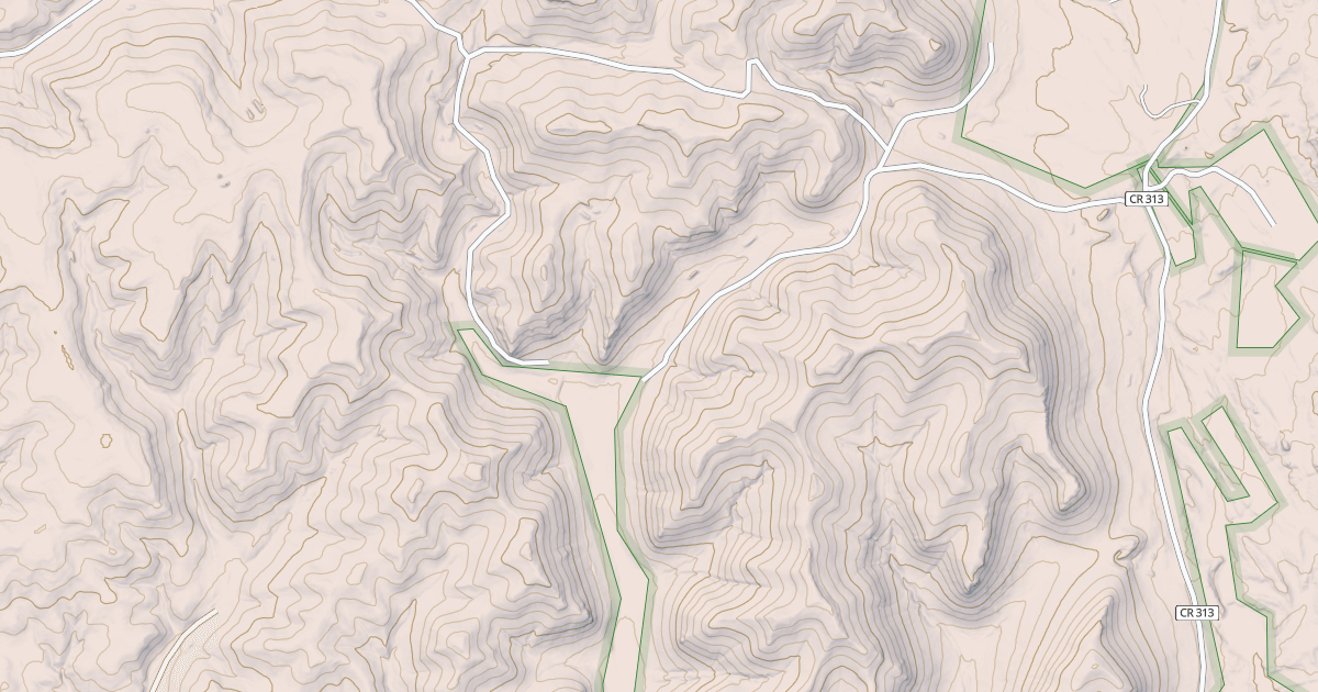 Map preview of HAY CREEK BR 1B