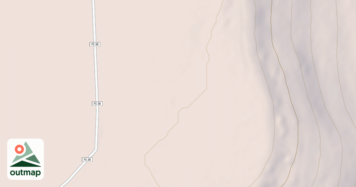 Map of USFS Motor Vehicle Use Map Roads {6A704823-3EA3-4069-BE92-A187549AAE33}