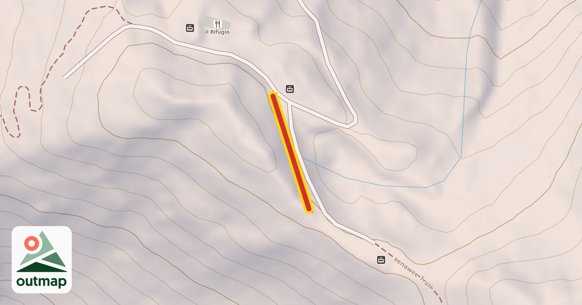 Map of Lazy J Tow