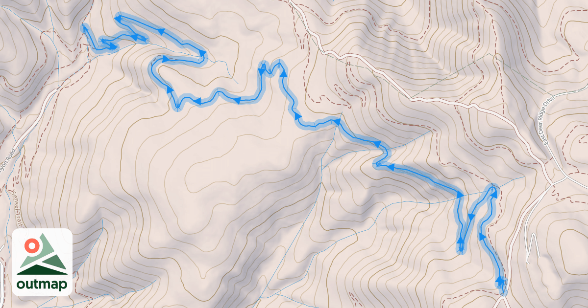 Map of Lehi's Dream Trail