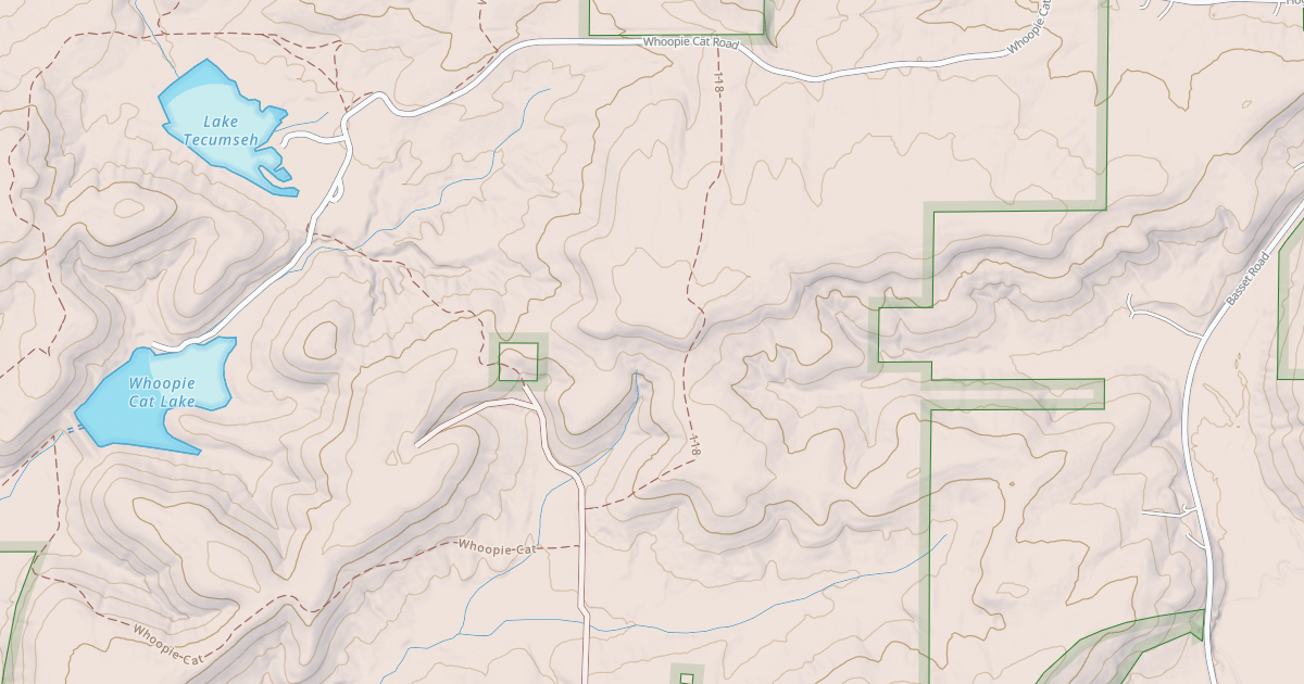 Map preview of WHOOPIE CAT PINE RD