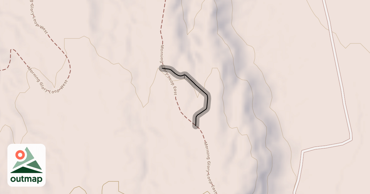 Map of Morning Glory Trail